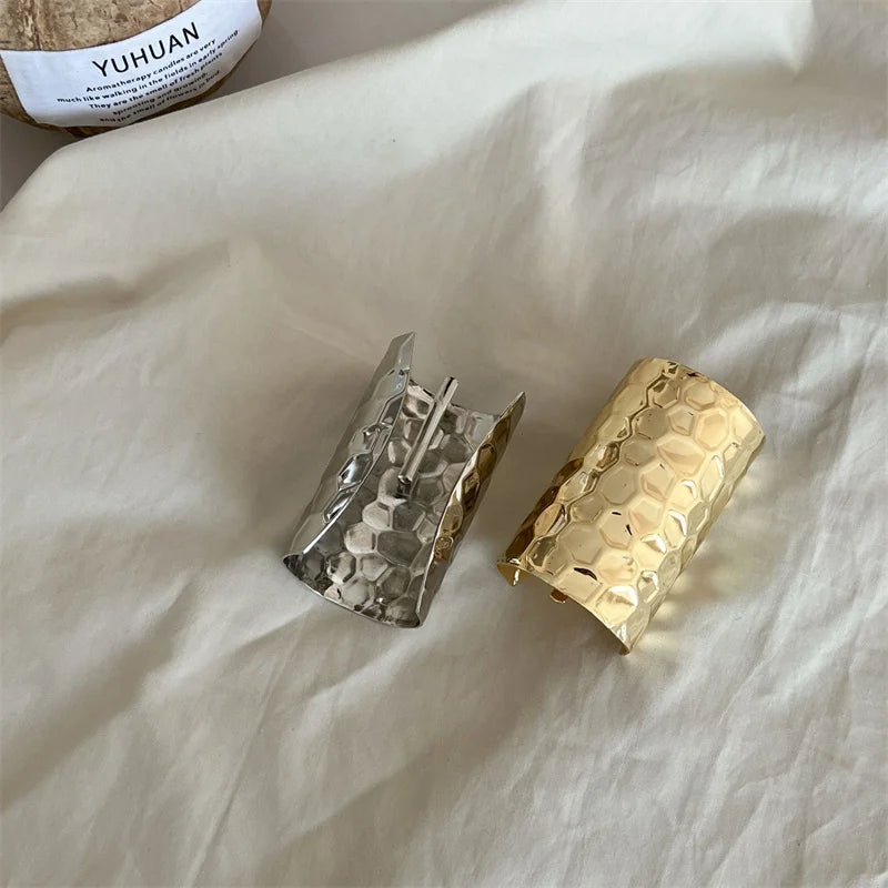 New Korea Bohemia Design Metal Concave and Convex Craft Hair Buckle Retro Clip Hair Clip Fashion Metal Headwear Accessories