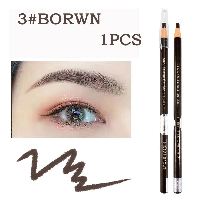 1818 Waterproof Eyebrow Pencil Microblading Permanent Makeup Dermatograph Pencil Peel Off Pull Roll Paper Eyebrow Pencil Set