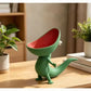 Lizard Soap Holder,Cartoon Reptile Soap Saver for Bar Soap, Small Planter Decor for Vanity or Kitchen