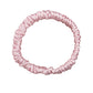 100% Real Mulberry Silk Skinnies Scrunchies Hair Bands Ties Gum Elastics Ponytail Holders No Damage for Women Girls 22 Momme 1CM