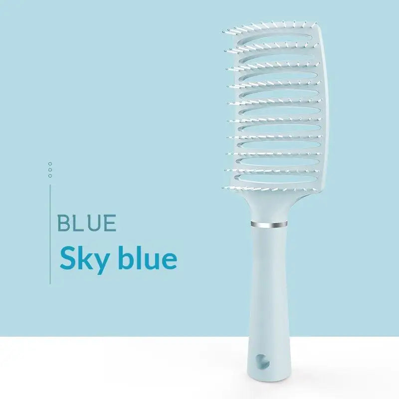 Women Dry Wet Curly Hair Brush Scalp Massage Comb Hairbrush Salon Hairdressing Styling Tools Hair Brush For All Hair Type