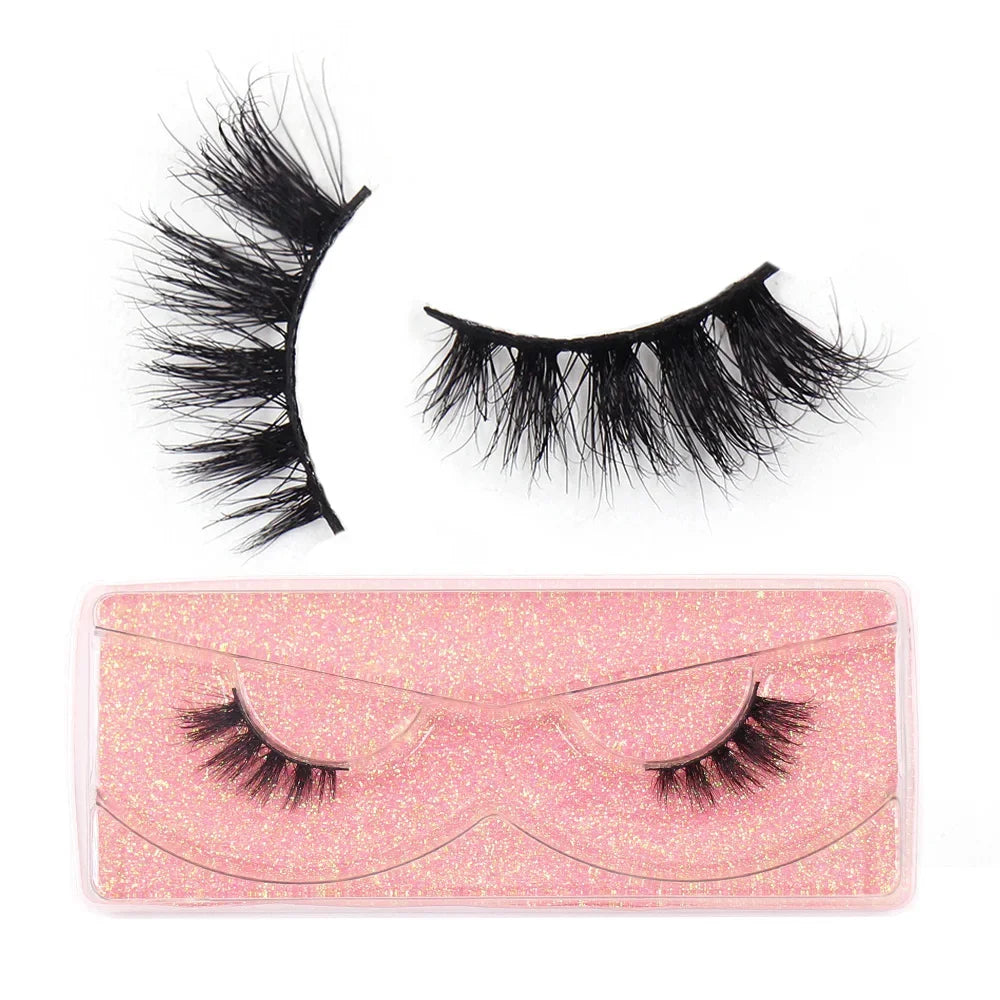 Half Eey Lashes Soft Mink Lashes Reusable Foxy Eyes False Eyelashes Natural Fluffy Makeup Tools Extension Fake Lashes Maquiagem