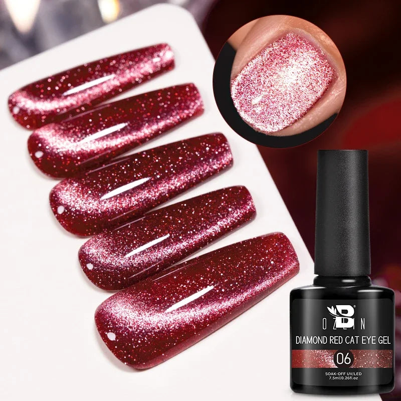AWStorG 7.5ml Starlit Cat Magnetic Gel Nail Polish Must need Black Gel-Polaris Light Soak Off UV Gel Varnis Semi Permanent DIY