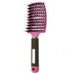 Hair Brush Detangling Hairbrush Bristle&Nylon Women's Wet Curly Hair Scalp Massage Comb Salon Hairdressing Styling Tools