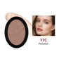 Cushion Refill Foundation Waterproof Semi-Matte Red Finish 72-Hour Wear Long-Lasting Buildable Coverage Sun Protection Makeup