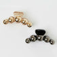 Elegant Pearl Hair Accessories and Trendy Crystal Hair Ornaments with Non-Slip Clips and Imitation Diamond Crab Hair Clips for P