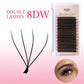 Goddess 3D/4D/5D/6D/7D/8D W Shape Lashes 4D Premade Fan Lash Extensions 0.07 C/D Curl Natural Soft High Quality Individual Lashe