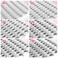 CoMango Wispy Pointy Base Premade Russian Volume Fans 3D 6D 10D 12D 14D 16D Lashes Extension 300 Fans False Mink Eyelashes