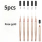 Nails Art Liner Brushes Elongated Lines Striping Drawing Painting  6/9/12/15/18/25mm Nail Design Pen Professional Manicure Tool