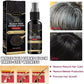 Gray White Hair Treatment Serum Cover White Hair To Black Natural Color Repair Spray Anti Loss Hair Restore Healthy Hair Care