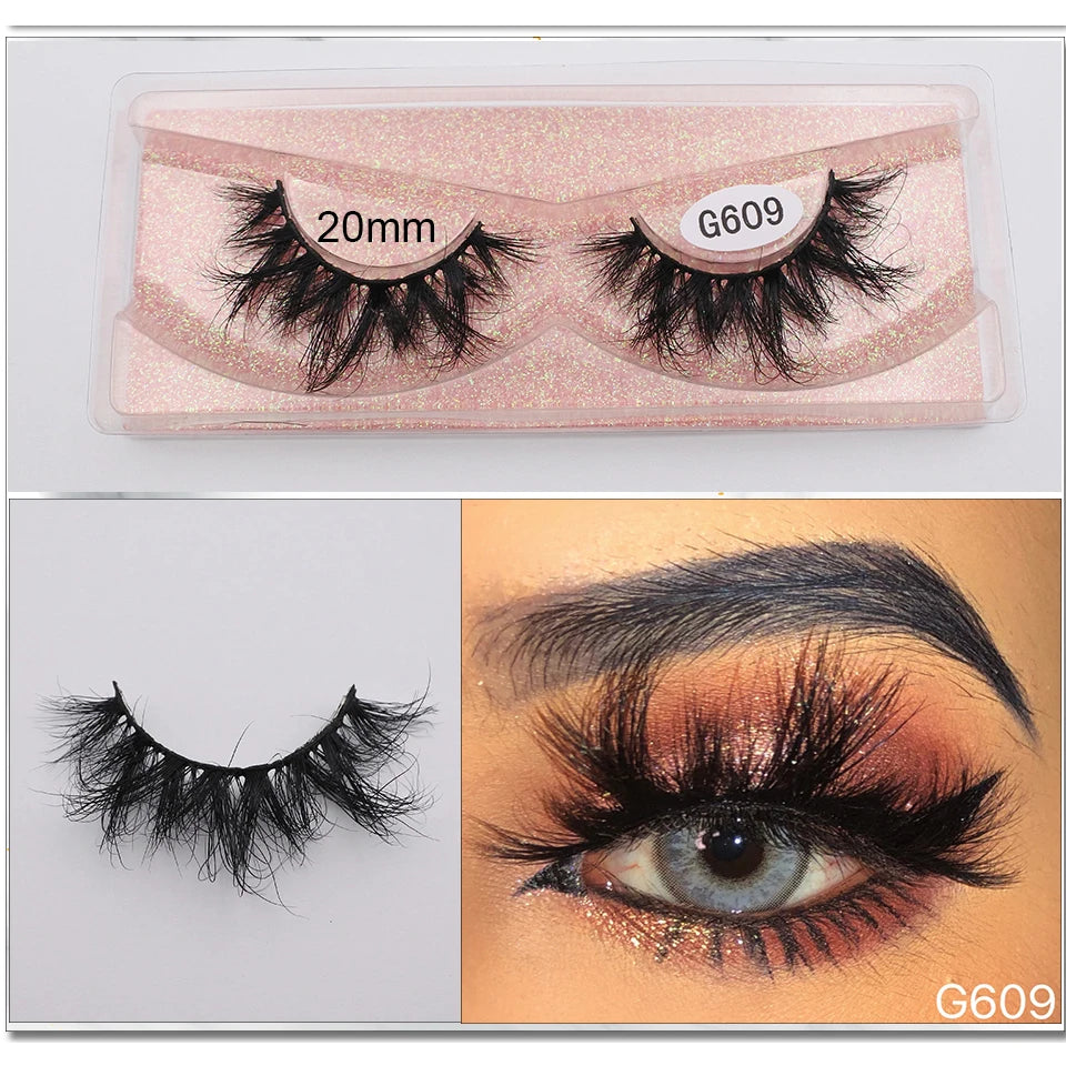 Mink Eyelashes New Soft Natural Full Strip Lashes Vendor Wholesale Fluffy Wispy 3d Mink Lashes Suppliers