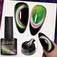 7.5ML Aurora Starlit Cat Eye Gel Nail Polish Rainbow Glitter Galaxy Cat Magnetic Nail Art Gel Soak Off UV Semi-Permanent Varnish