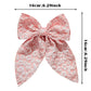 9pcs Women's Sweet Butterfly Knot Hair Clips with Flower Print Decorations Perfect Fashionable Gift for Daily Outfits And Photog