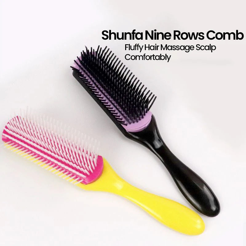 New Hair Comb Magic Detangling Hair Brush Scalp Massager For Head Barber Straight Curly Wet Air Cushion Hair Accessories Women