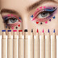Double Head Stamp Liquid Eyeliner Smudge-Proof Quick Drying Waterproof 2 in1 Colorful Love Star Butterfly Eye Line Pencil Makeup