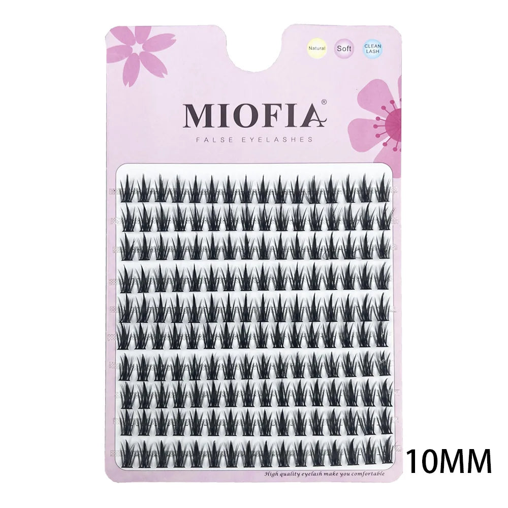 160 Bunches Mink Eyelashes 3D Natural Wispy Russian Volume Individual Eyelash DIY Eyelash Extension Makeup Tool Lashes Wholesale