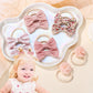 10Pcs/Lot Sweet Hair Band for Baby Girls Hair Ties Bows Elastic Rubber Band Flower Small Ball Scrunchies Kids Hair Accessories