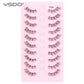 YSDO 5/10 Pairs Half Lashes Cat Eyelashes Soft Natural Clear Band False Lashes Natural Wispy Faux 3d Mink Eyelashes Makeup Tools