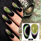 7.5ML Aurora Starlit Cat Eye Gel Nail Polish Rainbow Glitter Galaxy Cat Magnetic Nail Art Gel Soak Off UV Semi-Permanent Varnish