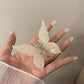 1PC French Retro Butterfly Hair Claw Mermaid Hair Clip Acetic Acid Hair Clip Retro Back of Head Hair Accessories Hairpin