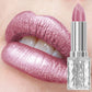 7 Colors Pearlescent Pink Metallic Glitter Velvet Lipstick Waterproof Long Lasting Korean Makeup Gift Matte Shimmer Lip Tint
