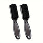 Soft Hair Cleaning Brush Set Barber Neck Duster with Plastic Handle Hairdressing Carving Shape Head Cleaning Tool