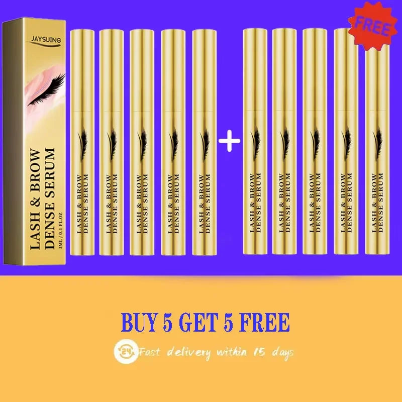 Fast Eyelash Growth Serum 7 Days Natural Eyelash Enhancer Longer Fuller Thicker Curling Lash Treatment Eye Care Products Makeup