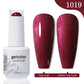 Arte Clavo 15ml Rose Red Pink Color Gel Nail Polish Autumn Winter Hot Sale Long Lasting Soak Off For Manicure Nail Art Gel