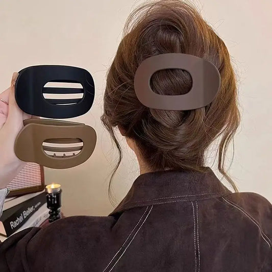 Fashion Duck Beak Clip Hair Clip for Woman Hair Accessories Korean Elegant Autumn Winter Matte Solid Color Large Shark Hairpin
