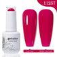 Arte Clavo 15ml Rose Red Pink Color Gel Nail Polish Autumn Winter Hot Sale Long Lasting Soak Off For Manicure Nail Art Gel