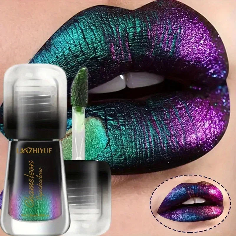 Chameleon Liquid Eyeshadow Pearl Burst Monochrome Metal Eyeshadow Liquid Eyeshadow