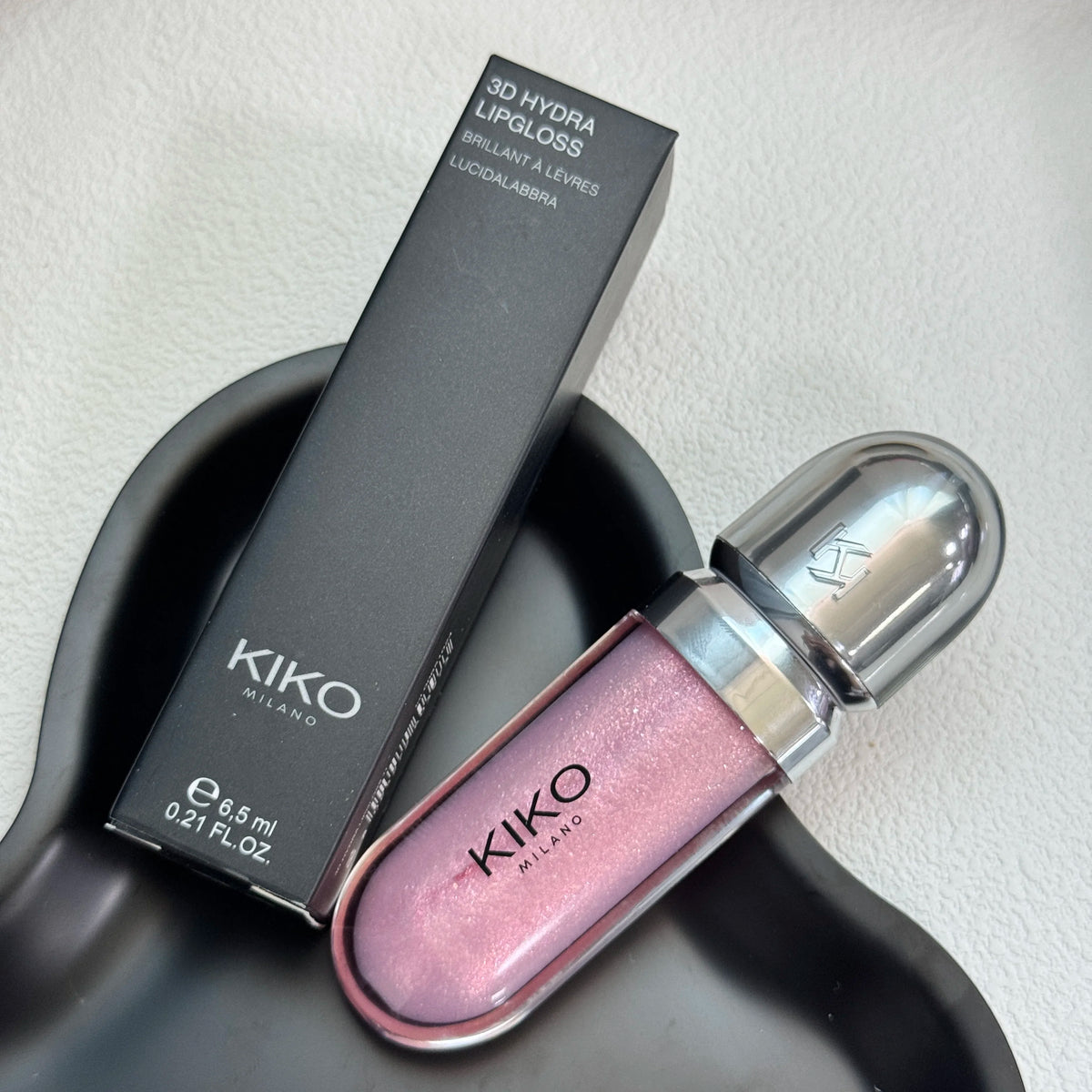 KIKO 3D Liquid Lip Gloss Mirror Colour Pearlescent Shimmer Moisturizing Waterproof Plump Glossy Lasting Not Fading Lipstick