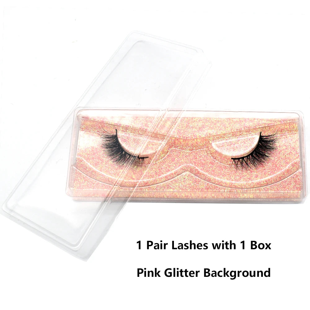 Half Eye Lashes Natural 3D Mink Short False Eyelashes Fluffy Wispy Cross Strip Fake Lashes Soft Half Eyelashes Extension Makeup