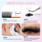 AGUUD Automatic Flowering 2D 3D 4D 5D W Shape Premade Fans Eyelash Extensions Natural Soft Individual Lashes Makeup Cilia