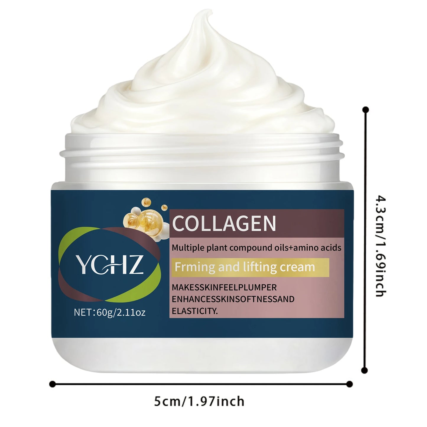 Instant Butt Lifting Cream, Rich in Vitamin E, Vitamin C, Caffeine, and Collagen Moisturizing Massage Cream Designed for Shaping