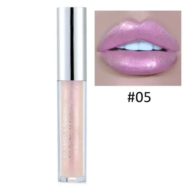 Liquid Crystal Glow Lip Gloss Laser Holographic Lip Tattoo Lipstick Pigment Glitter Lipgloss Lip Plumper Gloss Makeup