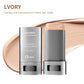 Cream foundation stick, flawless satin powder foundation, long-lasting waterproof full coverage foundation, suitable for conceal