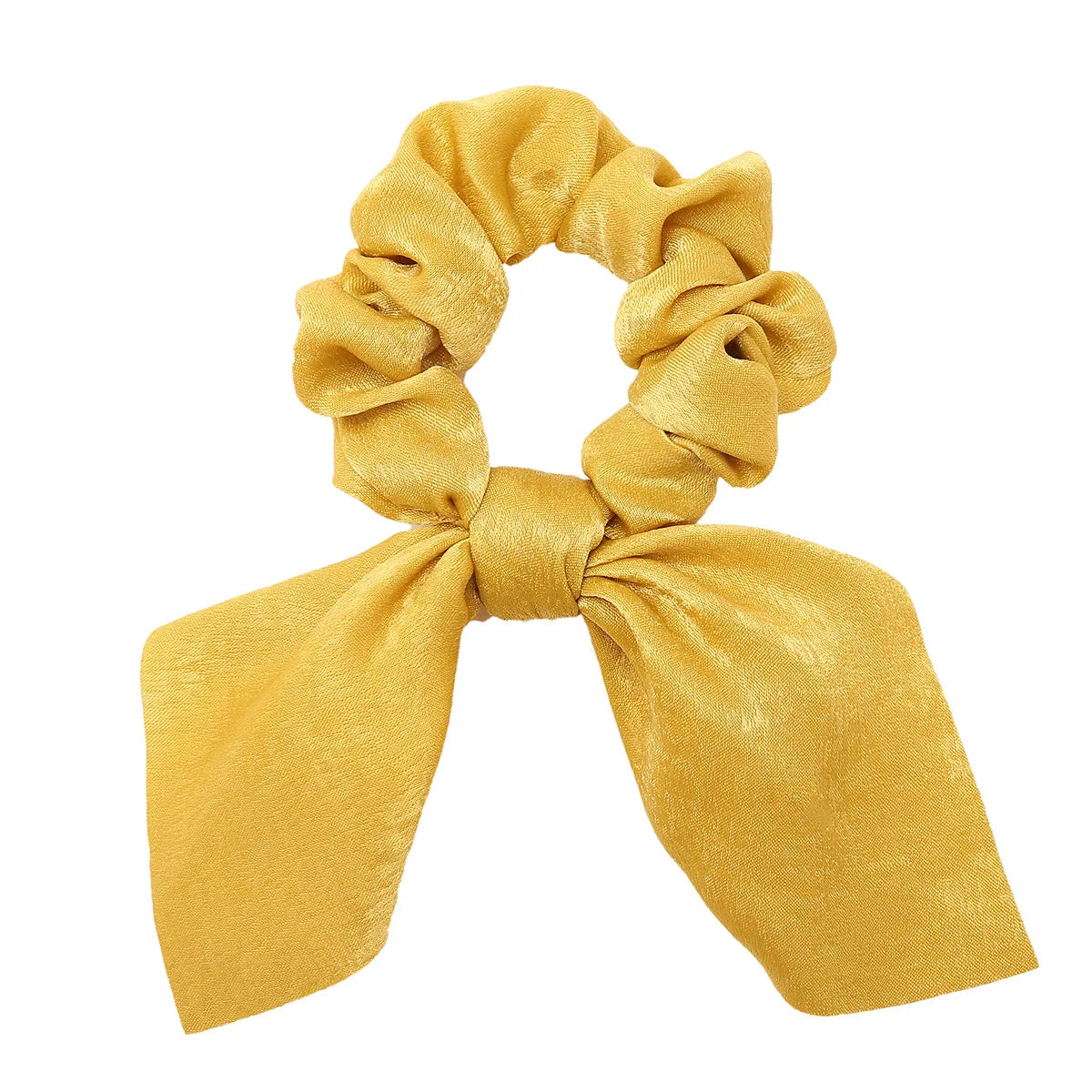 Fashion Floral Leopard Print Scrunchie Bowknot Hair Rope Women Girls Ponytail Holder Hair Ties Elastic Bands Hair Accessories