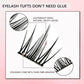 Noglue Eyelashes Natural False Eyelashes DIY Lashe Clusters Glue Strands Eye Lashes  Adhesive Eyelash Artificial Eyelashes