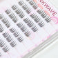 No Glue Needed Idol False Eyelashes Large Capacity 7-9mm Self Adhesive Eyelashes tweezers DIY Lash Extension Cluster Lashes