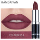 HANDAIYAN 12 Color Velvet Matte Lipstick Sexy Red Pink Lip Tint Non-stick Cup Lip Gloss Moisturizing High Pigment Lips Cosmetics