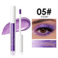 Metallic Purple Liquid Eyeshadow Pen Shimmer Pink Green Blue Gold Diamond Shiny Eye Shadow Stick Giltter Highlighter Pen Makeup