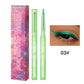Shiny Chameleon Green Eyeliner Gel Metallic Eyeshadow Multicolor Eye Liner Pearlescent Polarized Glitter Eye Pigment Makeup