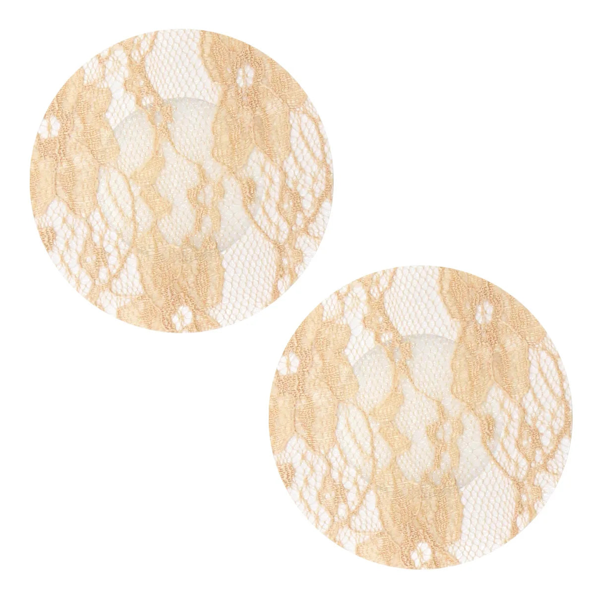 Wedding Bra Invisible Chest Patch Breathable and Anti Glare Semi Transparent Sexy Jacquard Lace Nipple Patch Disposable