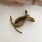 Solid Color Ponytail Hair Clip Fashion Hair Accessories Headdress Hairpin Simple Headwear Small Hair Claw Clips Girls