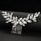 Wedding Comb Head Jewelry Bride Hair Clips Headpiece Crystal Women Tiaras Bridal Hair Accessories Women Hair Ornaments SL