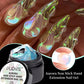 PUENTE 7.5ML Golden Gems Cat Magnetic Gel Nail Polish Pink Brown Blue Colors Golden Glitter Cat Eye Soak Off UV Nail Art Varnish