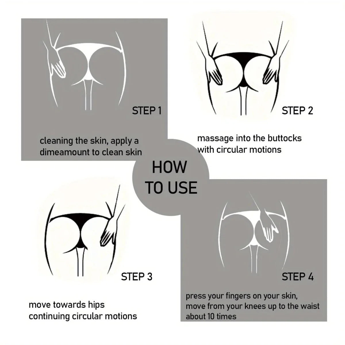 Bust Butt Enhancement Oil Sexy Lady Hip Lift Up Effective Firm Gentle Body Massage Beauty Big Ass Nourishing Body Care Plump