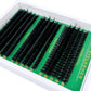 DIY Faux Mink Eyelashes 60D80D100D200D300D Fluffy Individual Lash Extensions, 5D Effect 0.07mm Curled Dramatic Lashes 10-16mmMix