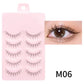 New Manga Lashes Soft Natural Eyelashes Thick False Eyelashes Manga Eyelashes Daily Dating Makeup Eyelashes Lashes Wispy